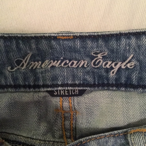 Light blue jean shorts with lace - Picture 2 of 5